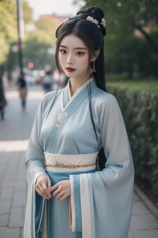 97138-165032393-ltra-detailed,highly detailed,best quality,masterpiece,illustration,realistic,photorealistic,_hanfu-jingzhi, 1girl, solo, _hanfu.png